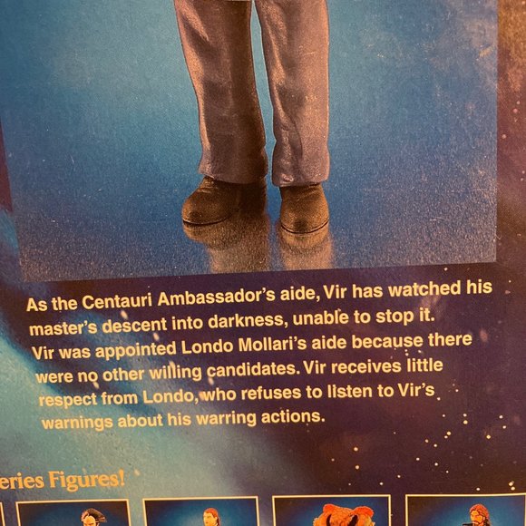 BABYLON 5 VIR COTTO HEAVY WARSHIP 1997 6 INCH Action Figure - Picture 12 of 12